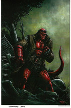 Johnny DesJardins SIGNED Dark Horse Comic Art Print ~ Hellboy - $29.69