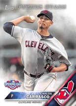 2017 Topps Opening Day #OD85 Carlos Carrasco Cleveland Indians ⚾ - £0.70 GBP