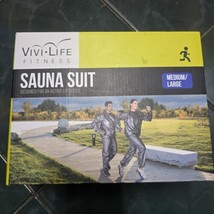 Vivi Life Fitness Sauna Suit Designed Active Lifestyle Medium/Large Seal... - £8.03 GBP