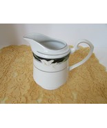 SANGO CHINA DINNERWARE MAJESTY COLLECTION BLACK FANTASY 8391 CREAMER  - $54.42 MXN