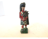 Vtg Johill Co. Lead Figure Highlander Bagpipes 2.75&quot;H England   H7 - $13.90