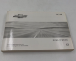 2011 Chevrolet Equinox Owners Manual Handbook OEM L02B05087 - $14.84