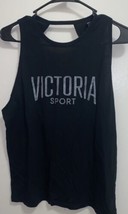 Victoria Sport Black Women’s Tank Top M Medium  Bust 40” Runs Big - £4.89 GBP