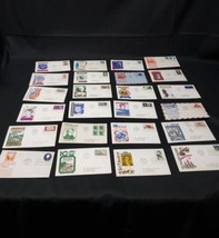 Vintage 1960s First Day Covers Envelopes Stamps - Lot Of 25 - United States - £9.73 GBP