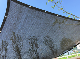 Perfect Sunblock Shade Cloth with Grommets 70% 10 Ft X 20 Ft Black  - $49.42