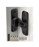 90/180 Degree Barn Door Lock Small Flip Gate Latches Hardware Door Security - $20.57