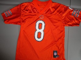 Orange Chicago Bears #8 Rex Grossman NFL Football Jersey Youth L Very Nice - £18.83 GBP