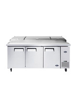 Atosa USA MPF8203GR 93"  3 Section Refrigerated Pizza Prep Table, Free LiftGate - $4,998.00