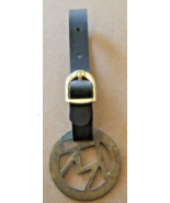 THE MARLBORO BRAND WATCH FOB WITH STRAP     SOLID BRASS   MADE IN THE U.S.A. - £8.53 GBP