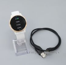 Garmin Venu 2S 40mm GPS Watch Rose Gold / White 010-02429-03 - $71.99