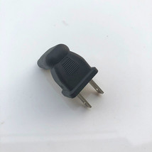 2 Prong Right Angle AC power Plug adapter IEC C7 receptacle to NEMA 1-15P -US - £3.58 GBP
