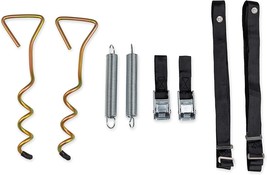 RV Camper Awning Tie Down Strap Anchor Kit Stabilize Vinyl Top From Stro... - £30.37 GBP