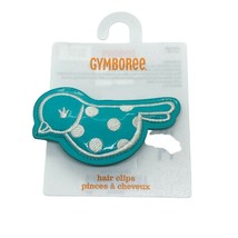 Gymboree Happy Bluebird Blue Hair clip New on Card - $5.76