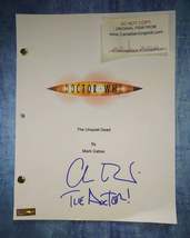 Christopher Eccleston Hand Signed Autograph Doctor Who Script COA - $175.00