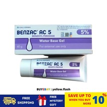 5 X BENZAC AC 5% Gel 60g Peroxyde de Benzoyle Acné Pimple Galderma France,... - £59.39 GBP
