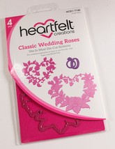NEW - Heartfelt Creations &quot; Classic Wedding Roses &quot; Craft Dies HCD1-7142 - $26.99