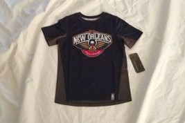 NBA Kids Short Sleeve Crew Neck New Orleans Pelicans Blue T-shirt Size M-(5/6) - £12.22 GBP