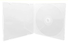 SLIM Clear Single VCD PP Poly Cases 5MM with Plastic Cover - £9.19 GBP+