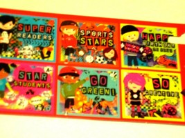 Classroom Decorative Signs Star Students Go Green Super Readers Sports New - $6.88