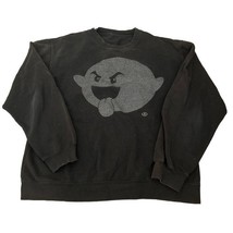 Kirby Nintendo Crew Neck Black Long Sleeve Sweatshirt No Tag Fits Size 2XL - $20.00