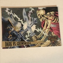 Skeleton Warriors Trading Card #78 Dark Vs Grimskull - £1.54 GBP