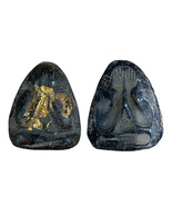 Thai Amulet Buddhist Monk From Wat Krewal, Powdered Material Collect Sacred - $734.12 MXN
