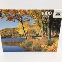 Rose Art Prestige 1000 Piece Puzzle - New Hampshire Autumn 19&quot; x 26 3/4&quot;... - £9.70 GBP