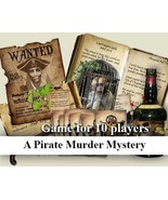 Pirate Murder Mystery dinner  party game download. Instant Download. | P... - $19.95