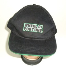 Vtg Hat Wheel of Fortune Black Trucker Snapback Adjustable Cap Embroider... - $19.75