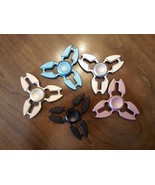 Tri-Spinner Fidget Spinner Hand Desk Brass Finger EDC Focus Handmade Toy... - $5.95