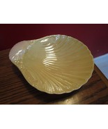 BELLEEK SHELL DISH 6 1/2 X 5&quot;, Second Black Mark - 1891 - 1926  [*a12] - $2,013.20 MXN