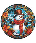 Counted Cross Stitch patterns/ Christmas Snowman 2 - $5.00