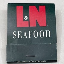 Matchbook Cover L&amp;N Seafood  Serving Locations Up &amp; Down East Coast gmg ... - £9.69 GBP