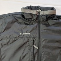 Columbia XM3252 Men’s Riffle Spring Jacket Black & Gray Windbreaker Rain Size XL image 5