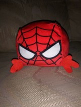 Marvel Spiderman Cubd Plush 5&quot; Square Red Spidey Spider-Man Superhero St... - $10.88