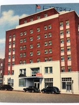 1940’s Hotel Governor Jefferson City Missouri Street Capital View Linen Postcard - £3.33 GBP