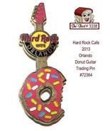 Hard Rock Cafe 2013 Orlando Donut Guitar  Trading Pin 72364 - £11.76 GBP