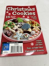 Vintage Cookbook Booklet Christmas Cookies 16 Recipe Cards No Bake Cookie Bars - £23.97 GBP