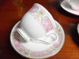 Lenox cup and saucer &quot;Venetian Marble&quot; pattern ORIG [85B] - £34.83 GBP