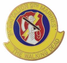 Us Marine Corps 1ST Bn 9TH Marines The Walking Dead Lapel Pin Or Hat Pin - Veter - £4.35 GBP