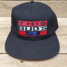 Budweiser 90s &quot;This Bud&#39;s 4 U&quot; Hat Made In USA Anheuser Busch Budweiser VTG - £14.66 GBP