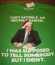 The Office Kevin Secret Santa T-Shirt Mens Xl Christmas New w/ Tag - £15.82 GBP