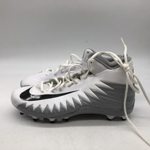 NIKE Men’s Shoes Alpha Menace Pro Mid Football Cleats US Size 10 White B... - $59.40