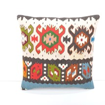kilim pillow 16x16inc kilim Cushion Cover,Ethnic Anatolian Kilim  Pillow 40x40cm - $49.00