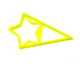 Star With Triangle Small Size Award Design Flag Cookie Cutter USA PR3048 - £3.20 GBP