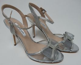 Nina Size US 8.5 M EU 38.5 Women&#39;s Bow Accent Ankle Strap Heeled Sandals... - $32.79 CAD