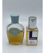 Vintage Helen Rubinstein Set Of 2 Perfumes Courant Heaven Sent Mini - £21.77 GBP