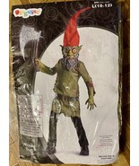 Wicked Troll Halloween Costume Tunic Hat and Mask Boys Large 10 12 Disguise - $296.67 MXN