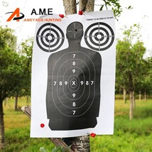 5/10/20pcs Target Papers Human Body Shape Targets For Bow Arrows Archery  Slings - £87.89 GBP