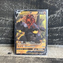 Pokemon TCG SS Vivid Voltage 098/185 Coalossal V Holo Rare Card - $4.46